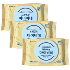 크리넥스 키즈 마이비데티슈 캡형, 40개입, 3개
