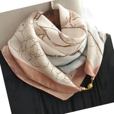 자석 마그네틱스카프 쁘띠스카프 원터치 목도리 스카프링 홀더