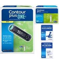 컨투어플러스원 블루투스 혈당측정세트, 100매, 1세트
