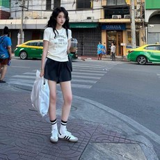 運動套裝女 夏季休閒兩件套