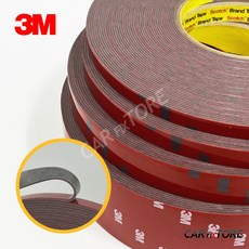 [3M] 아크릴 양면테이프 초강력 자동차용 차량용 16.5m 대용량, 11mm (총길이 16.5m), 1개