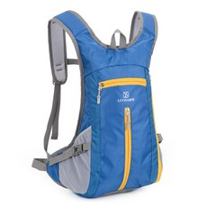 戶外登山包旅遊雙肩男女防水超輕徒步旅行揹包行包跑步出行便攜, 藍色