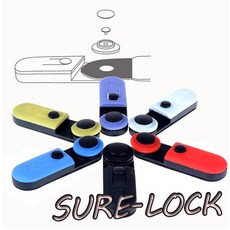 Prefox AG-031 SureLock set / 프리폭스 스트랩락 2개 세트 (바이올렛), *, 1개