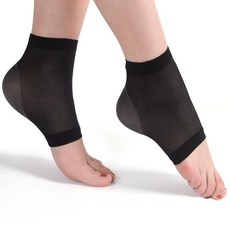 통기성 좋은 발뒤꿈치 보호 젤 패드 슬리브 양말 5켤레 세트