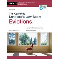 (영문도서)California Landlord's Law Book The: Evictions: Evictions Paperback, NOLO, English, 9781413333367