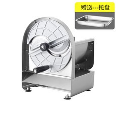 【厚薄可調】檸檬切片機 水果切片機 手動切片器 小黃瓜切片器 蔬菜切片機 切片神器, 1個, 切片機（含刀片送托盤）