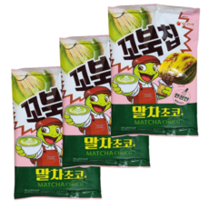 오리온 꼬북칩 말차초코맛 신제품, 104g, 3개