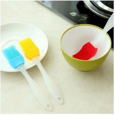 耐高溫矽膠燒烤刷子【U4】 食品級矽膠 一體成型易清洗 燒烤烘焙兩用, 1個, 隨機
