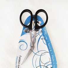 이태리 PREMAX 옵티마 커브자수가위 스테인레스 9cm, 1개