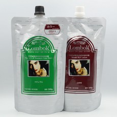 롬복헤나트리트먼트염색약 1제500g+2제500g 대용량 흰머리새치커버 칼라크림 저자극 무손상모발 노암모니아 오징어먹물 미용실, 네추럴브라운, 1개