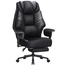 벤트론스 침대형 리클라이너 사무용 컴퓨터 게이밍 메쉬 의자, 그레이