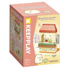 KEEPPLAY 角落小夥伴小窗口系列積木, 1個, 貓