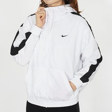 나이키 W 여성 바람막이 스포츠웨어 에센셜 UV 후드 우븐 재킷