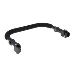 Kub 피팅 용 팔걸이 특별 그립 캐리지 유모차 용 카트 용 내구성 검정색 유모차 핸들 바, 43x28cm, 나일론, 난간, 1개