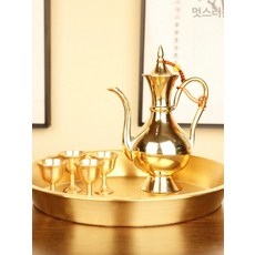 예배 모사그릇 구리잔 와인잔, 1개, 기본 색상