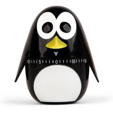 킥커랜드 무당벌레 주방 타이머 빨간색 KT21-A 5.7 x 4.4 cm, Penguin