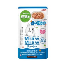 AIXIA 妙喵主食軟包 70g, 1個, 海鮮
