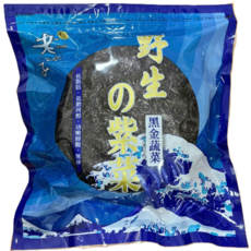 野生紫菜 黑金蔬菜 低脂低膽固醇 幼嫩鮮脆 無沙, 100g, 2個