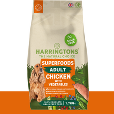 영국1위 해링턴 강아지사료 닭고기 야채, 1개, 1.7kg, 닭+야채