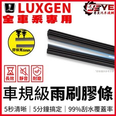 LUXGEN 專用 雨刷膠條, 1個, 雨刷碇（3顆）