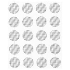 20개 은색 이어버드 필터 이어폰 메시 및 인이어 헤드폰 보호 4mm, 20개 은색 이어버드 필터 이어폰 메시 및 인이어 헤드