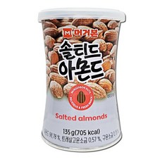 머거본 솔티드 아몬드 135g 1캔, 1개