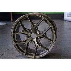 FK鋁圈 18吋 輕量化旋壓鋁圈 全車系適用 EP10, 消光古銅,5/100, 1個