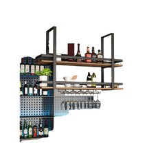 천장 모던 상부장 다용도 천장형 이중문 가정용 수납장 원목 캐비닛 인테리어 도어, 1. 80x30x80 이중층