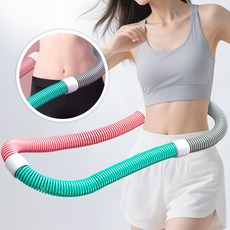 [당일출고] 나나민 뱃살 쏙 홈트 전신운동 스프링 훌라후프, 1개, ONE COLOR, 1.5kg