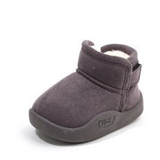 兒童雪地靴 刷毛加厚 保暖 軟底 寶寶 2025秋冬新款 男女童 棉鞋 兒童棉靴 百搭 洋氣短靴