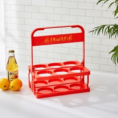 모던하우스 팝팝프루츠 피크닉 음료 캐리어 6구 PL0824027, 1개