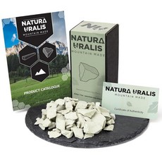 Natura Uralis 우랄 클레이 | 198.4g(7온스) 천연 그린 클레이 파스텔에서 초록색 - 바삭함 흙 벨벳 같은 질감 ASMR 센세이션, 200 g