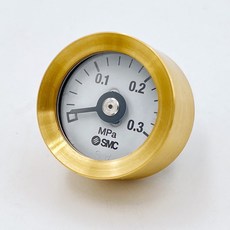 Petromax 汽化燈 用 壓力錶, 日製SMC 0.3 MPa 包銅殻, 1個