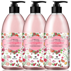 샤샤 밀크 앤 허니 핸드크림 쥬이시 그레이프 프룻, 500ml, 3개