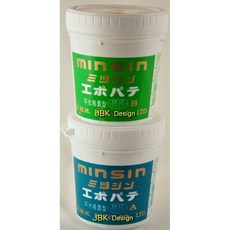 歐樂克修繕家 AB膠 矽酸鈣板接縫三合板接縫釘子孔塑鋼膠裂縫高硬度, 1個, 1公升組贈補刀