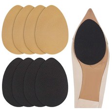 Dr. Shoesert 미끄럼 방지 신발 패드 접착 신발 밑창 프로텍터 하이힐 미끄럼 방지 신발 그립 옐로우 + 블랙 + 화이트