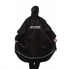 레인코트 성인용 안전우비 이륜차 비옷 시야확보 야간 반사띠