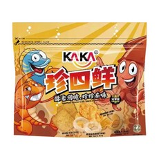 KAKA 珍四鮮 XO醬燒海鮮風味餅乾, 1個, 88g