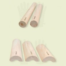 거북목 스트레칭 경침 목운동 편백나무 지압 목베개 일자목, 편백 지압봉-대