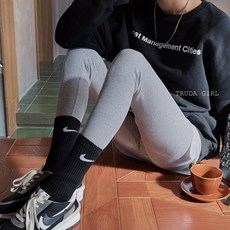 《杜達女孩》必買超好搭彈力螺紋內搭長褲 螺紋長褲 打底褲 彈力褲 鬆緊腰長褲 內搭褲 緊身褲 褲子 長褲 女