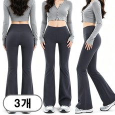 차쿠 1+1+1 빅사이즈 여성 나팔 레깅스 체형커버 부츠컷 나팔 레깅스 (3세트)