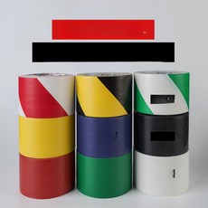 제이 안전선 마스킹테이프 스티커 경고테이프 방수테이프 인테리어 공사현장, 8.0cm 지정 지정 없으면 블랙 앤 옐로우, 1개