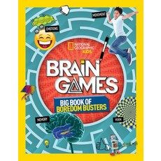 Brain Games: Big Book of Boredom Busters Paperback, National Geographic Kids