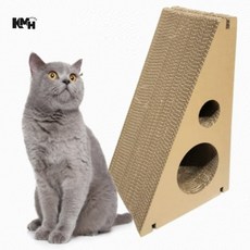 삼각터널 스크래쳐 리필 캣스크래쳐 가구보호 고양이놀이터