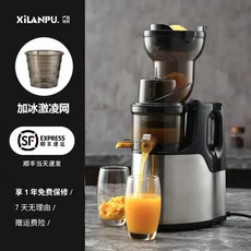 220V Xilanpu 스테인레스 스틸 과즙기 펄프 분리 다기능 대형 입 자동 추출기 AE, 03 A2, 02 유럽 ​​연합