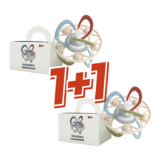 1+1 기획 우주선 아기 치발기 국민 오볼 손목 고리 따봉베베, 우주선 치발기 1+1, 1+1기획, 2개