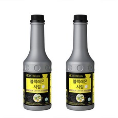 카페 에스트렐라 블랙레몬 시럽 1kg 2개세트, 2개