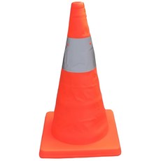 伸縮折疊交通警示三角錐，高反光安全路障，伸縮路錐，緊急應急必備, 1個