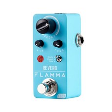 FLAMMA FC02 3 미니 리버브 페달 디지털 기타 페달 리버브 이펙트 교회