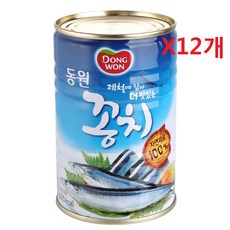 꽁치통조림400g/동원-, 400g, 12개